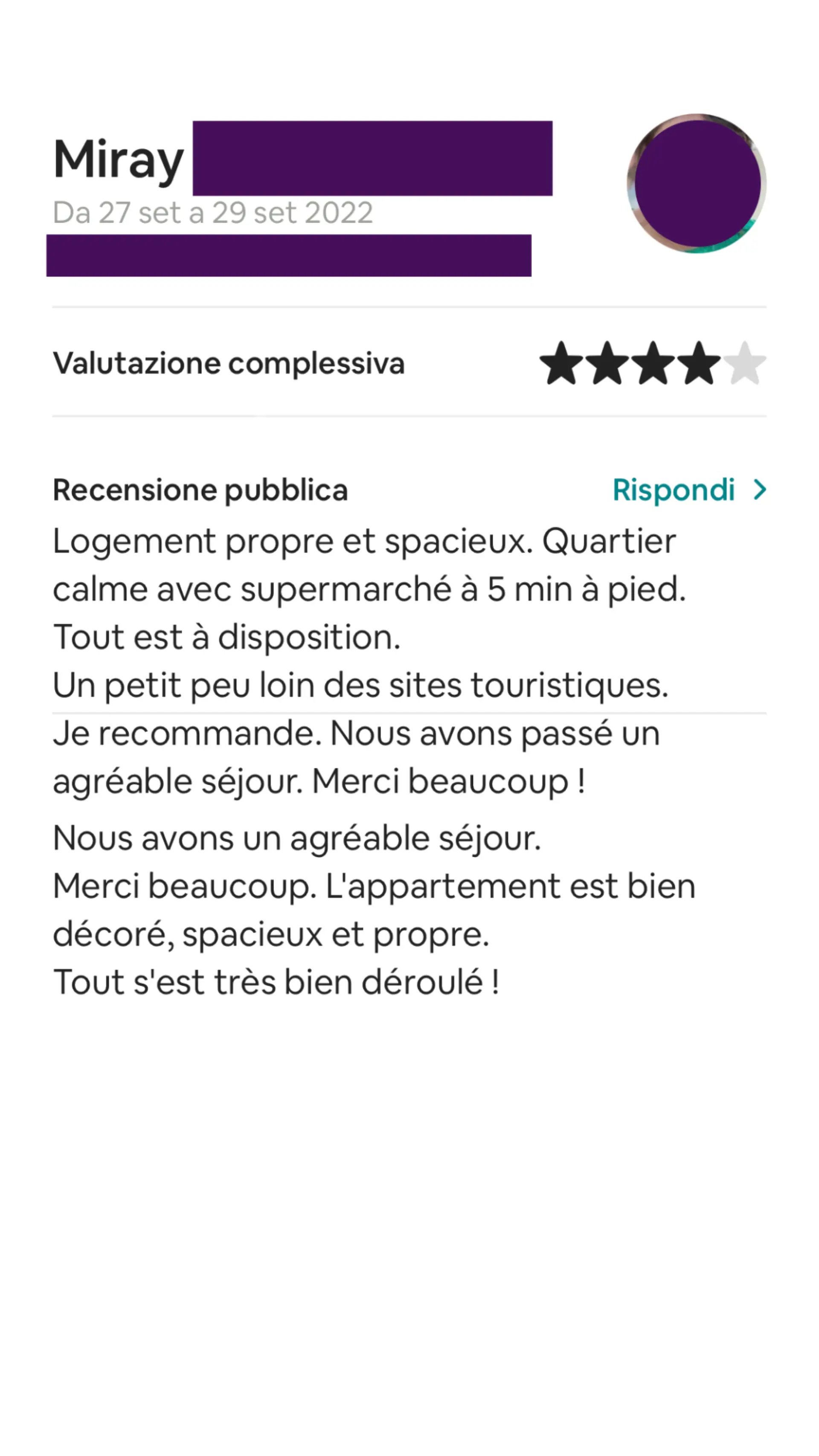 Recensione ospite 1
